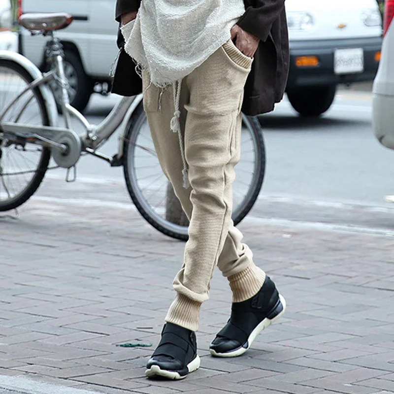 Men Clothing Vintage Slim Stitching Trousers Streetwear 2024 Fashion Drawstring Mid Waist Sweatpants Pockets Casual Long Pants
Men Clothing Vintage Slim Stitching Trousers Streetwear 2024 Fashion Drawstring Mid Waist Sweatpants Pockets Casual Long Pants