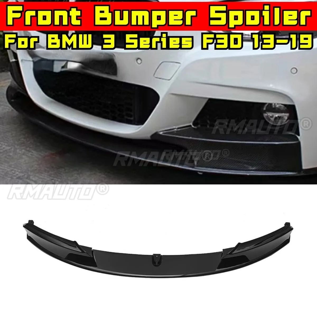Car Front Bumper Spoiler Lip Diffuser Modification Part For BMW 3 Series F30 2013-2019 Bumper Guard Protector Cover MP Style
Car Front Bumper Spoiler Lip Diffuser Modification Part For BMW 3 Series F30 2013-2019 Bumper Guard Protector Cover MP Style
