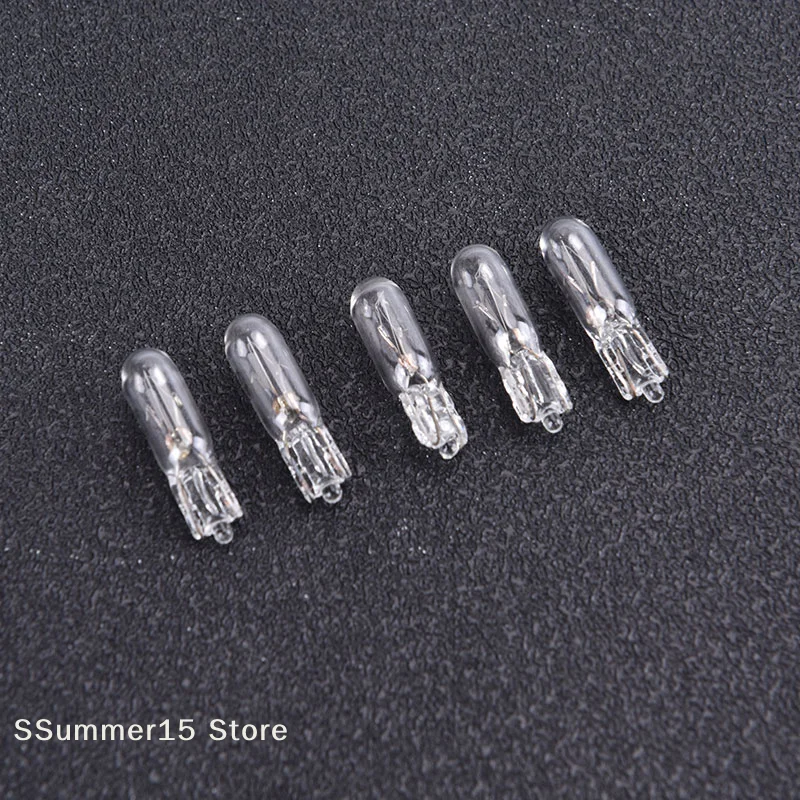 【R】10Pcs 12V 1.2W T5 Glass Light Bulb Dashboard Instrument Panel Brake Light Bulbs
【R】10Pcs 12V 1.2W T5 Glass Light Bulb Dashboard Instrument Panel Brake Light Bulbs