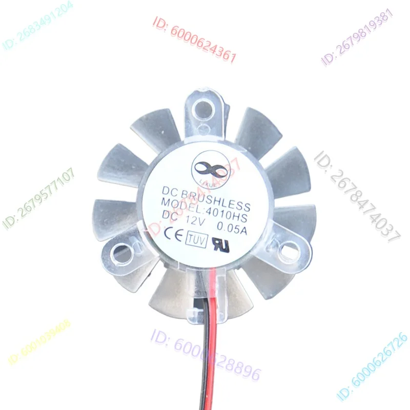 Computer cooling small fan, graphics card fan 4010 4cm 27mm 2.7cm 3.5cm white transparent
Computer cooling small fan, graphics card fan 4010 4cm 27mm 2.7cm 3.5cm white transparent