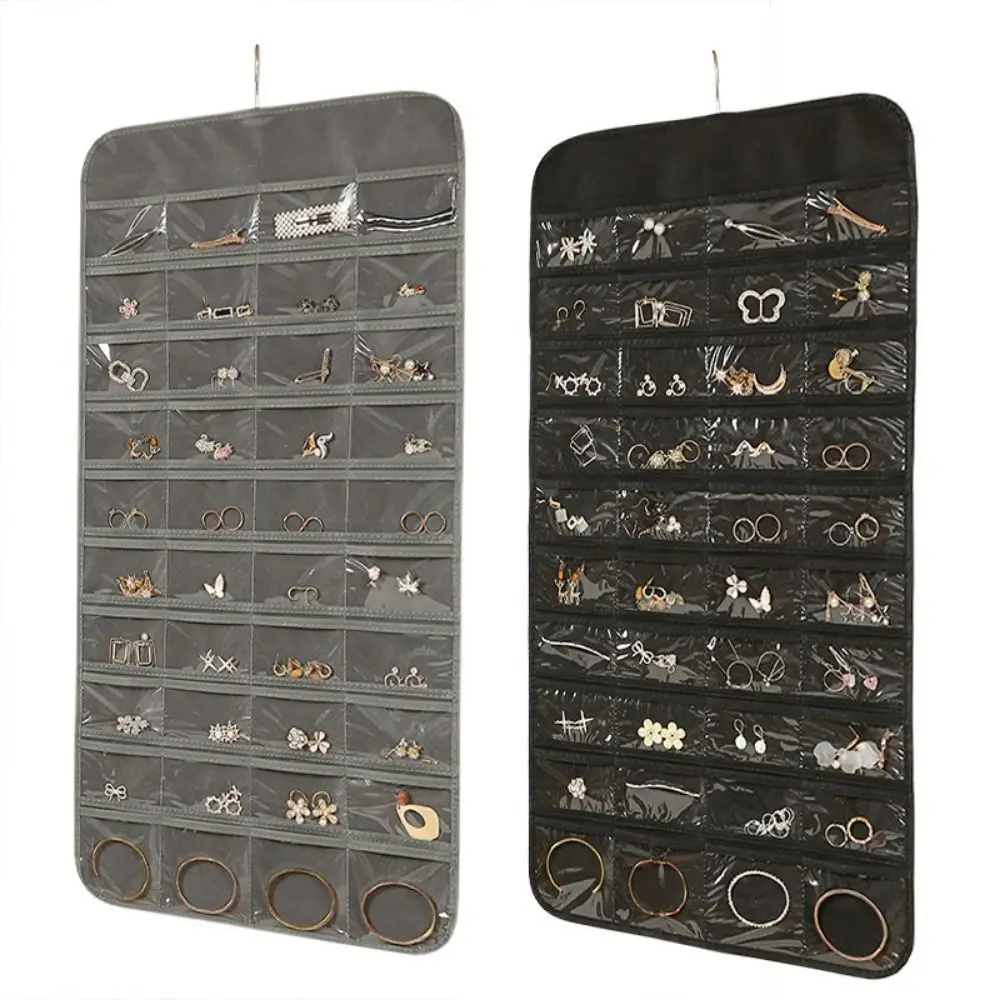 Non-woven Jewelry Storage Bag Large Capacity Foldable Women Jewelry Organizer Clear PVC Double-Sided Jewelry Display Holder
Non-woven Jewelry Storage Bag Large Capacity Foldable Women Jewelry Organizer Clear PVC Double-Sided Jewelry Display Holder
