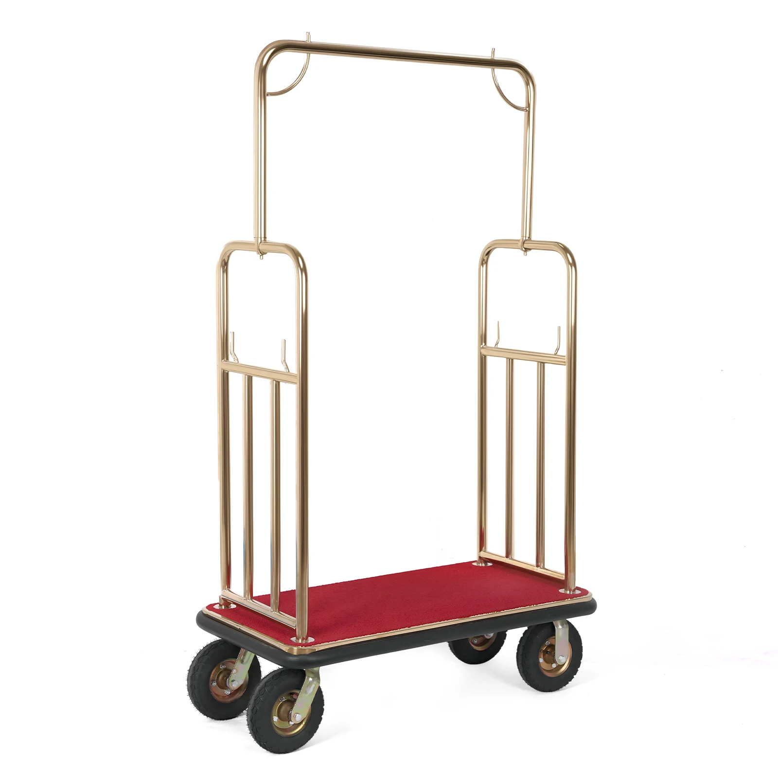 Hotel Luggage Cart Wagon 39Lx19Wx68H Inch Baggage Lobby Cart Up To 881LBS for Commercial Use Condos ResortsIdeal
Hotel Luggage Cart Wagon 39Lx19Wx68H Inch Baggage Lobby Cart Up To 881LBS for Commercial Use Condos ResortsIdeal