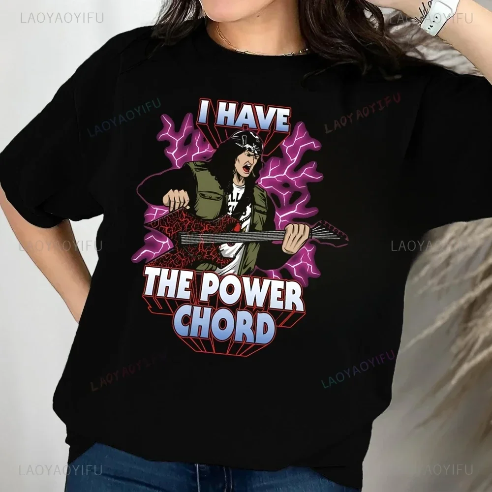 I HAVE THE POWER CHORD Adult Humor Funny T-shirt Men's Unisex Trend Short Sleeve Unisex Shirt Graphic Large Cartoon T-shirt
I HAVE THE POWER CHORD Adult Humor Funny T-shirt Men's Unisex Trend Short Sleeve Unisex Shirt Graphic Large Cartoon T-shirt
