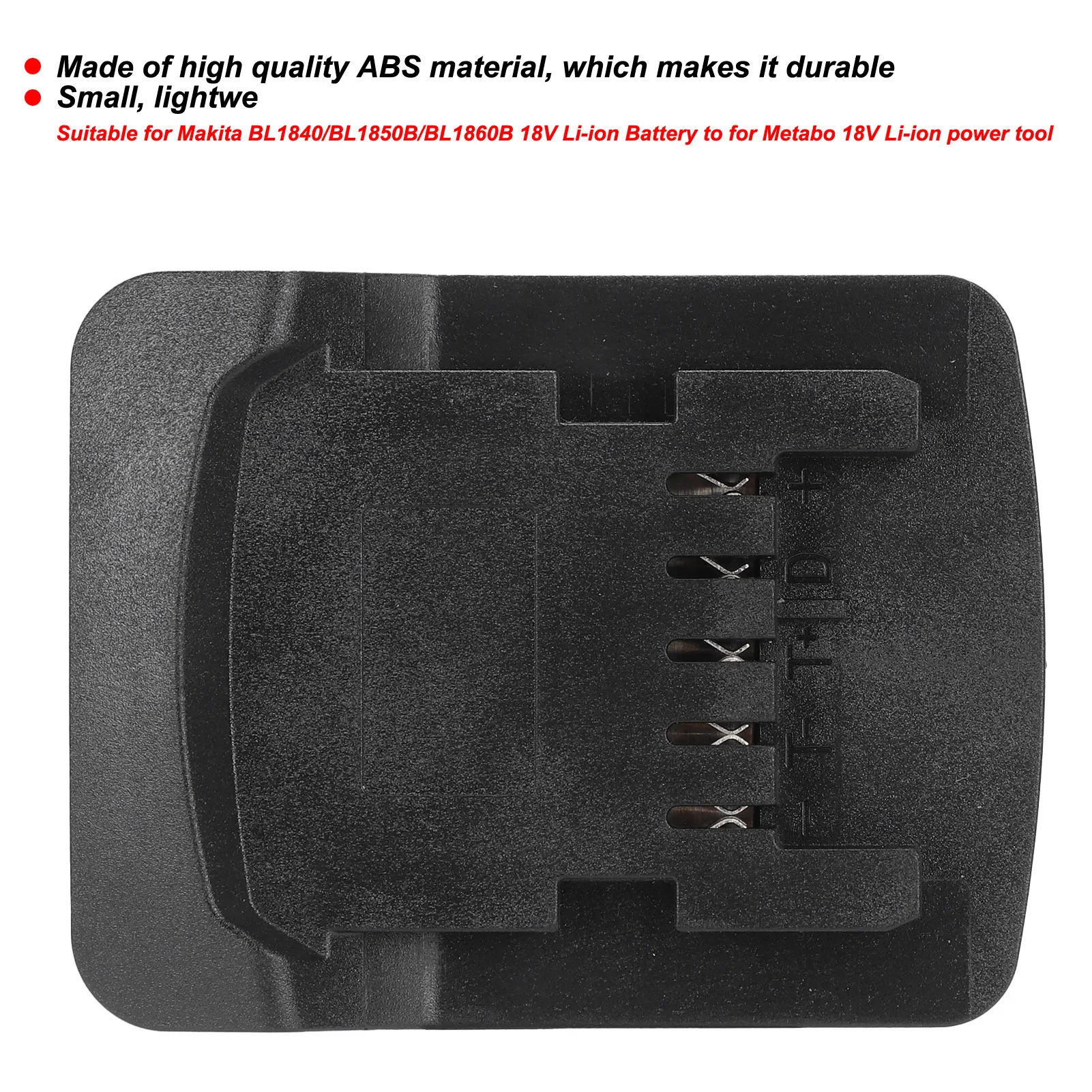 Адаптер аккумулятора 18 В, адаптер аккумулятора для Makita BL1840/BL1850B/BL1860B, литий-ионный аккумулятор для инструмента Metabo, адаптер аккумулятора 18 В
Адаптер аккумулятора 18 В, адаптер аккумулятора для Makita BL1840/BL1850B/BL1860B, литий-ионный аккумулятор для инструмента Metabo, адаптер аккумулятора 18 В