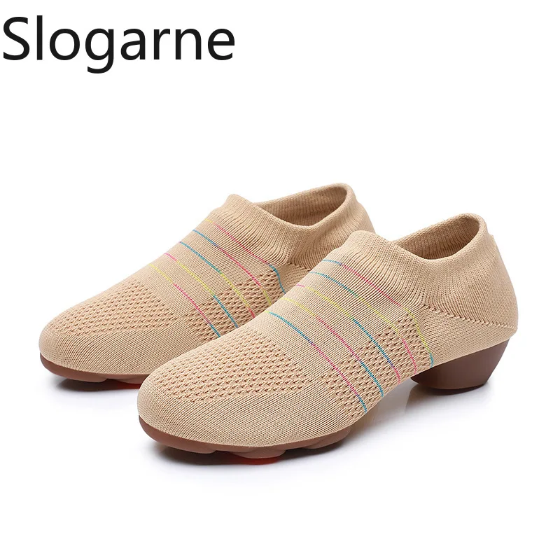 Women New Weave Latin Dance Shoes Ladies Knitting Mesh Jazz Yoga Ballet Training Shoes 2.5CM Heel Modern Ballroom Dance Shoes
Women New Weave Latin Dance Shoes Ladies Knitting Mesh Jazz Yoga Ballet Training Shoes 2.5CM Heel Modern Ballroom Dance Shoes