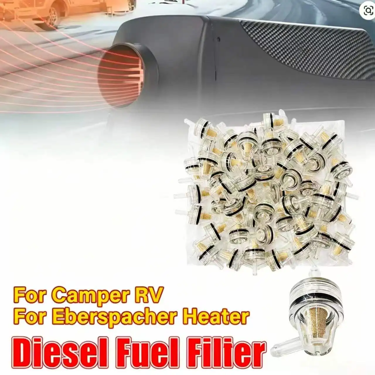 Air Parking Heater Tank RV Car Oil Fuel Filter Part Car Diesel Water Separator for Webasto Eberspacher Car Truck Heating Filter
Air Parking Heater Tank RV Car Oil Fuel Filter Part Car Diesel Water Separator for Webasto Eberspacher Car Truck Heating Filter