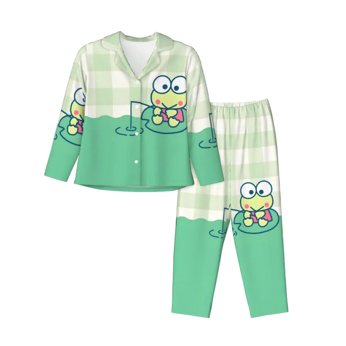 K-eroppi Women's Pajamas Sets Woman 2 Pieces Pajamas Female Couples Loungewear Suit Home Clothes
K-eroppi Women's Pajamas Sets Woman 2 Pieces Pajamas Female Couples Loungewear Suit Home Clothes