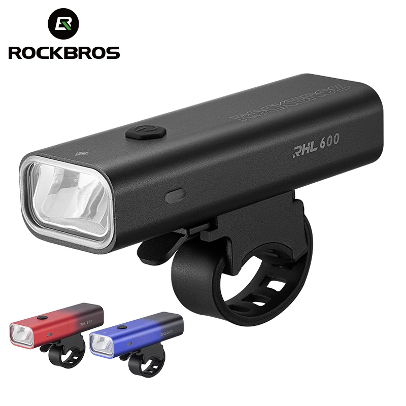 ROCKBROS Bike Light 600Lumen Front Lamp IPX6 Bicycle Light Rechargeable 2600mAh 5Modes Flashlight TypeC Charge Cycling Accessory
ROCKBROS Bike Light 600Lumen Front Lamp IPX6 Bicycle Light Rechargeable 2600mAh 5Modes Flashlight TypeC Charge Cycling Accessory