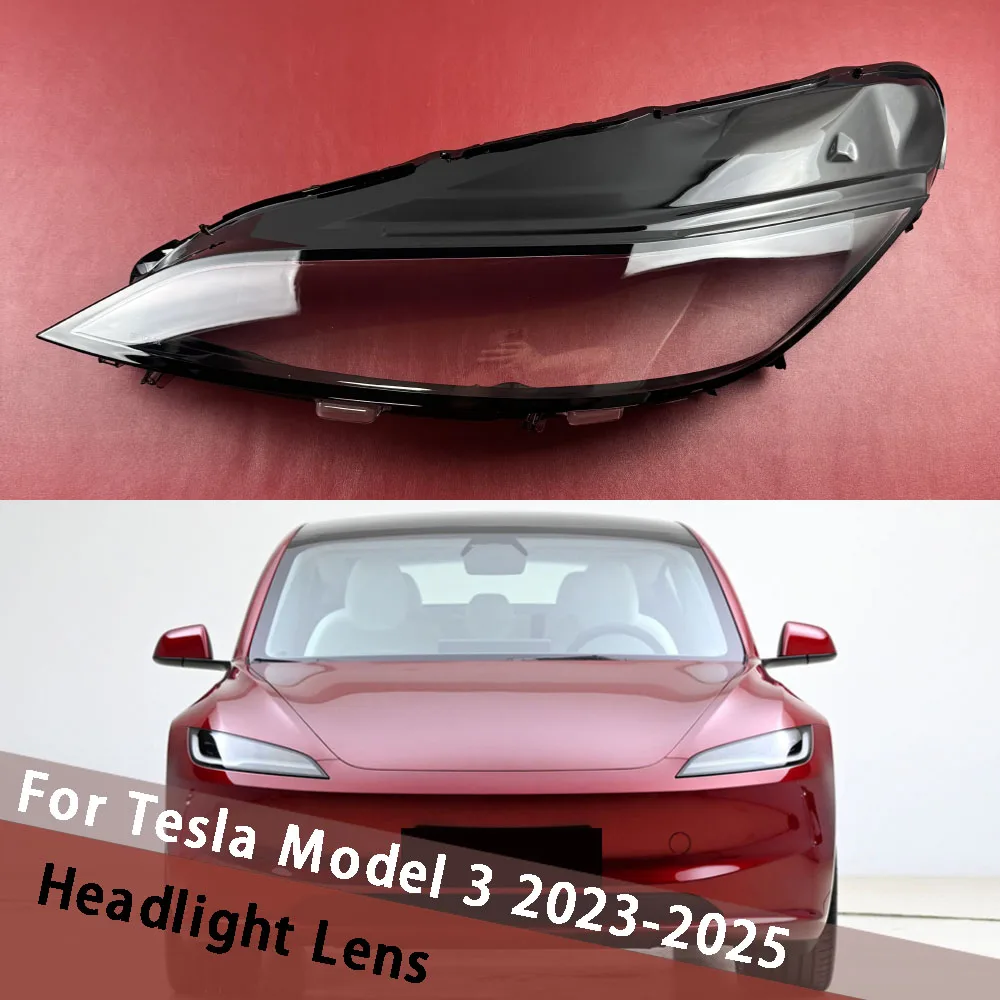 For Tesla Model 3 2023 2024 2025 Headlamp Cover Transparent Lampshade Headlight Shell Head Light Housing Shade Lens Plexiglass
For Tesla Model 3 2023 2024 2025 Headlamp Cover Transparent Lampshade Headlight Shell Head Light Housing Shade Lens Plexiglass