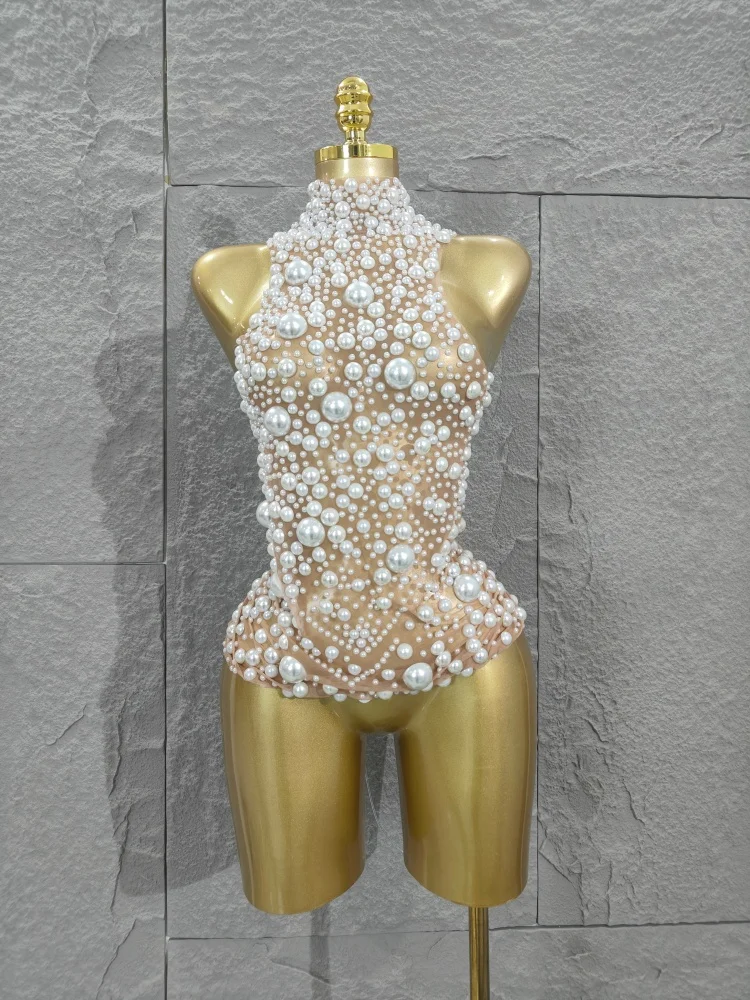 2025 новые модные женские летние топы из спандекса с жемчугом, водолазка без рукавов со шнуровкой сзади, прочные эластичные вечерние клубные топы
2025 новые модные женские летние топы из спандекса с жемчугом, водолазка без рукавов со шнуровкой сзади, прочные эластичные вечерние клубные топы