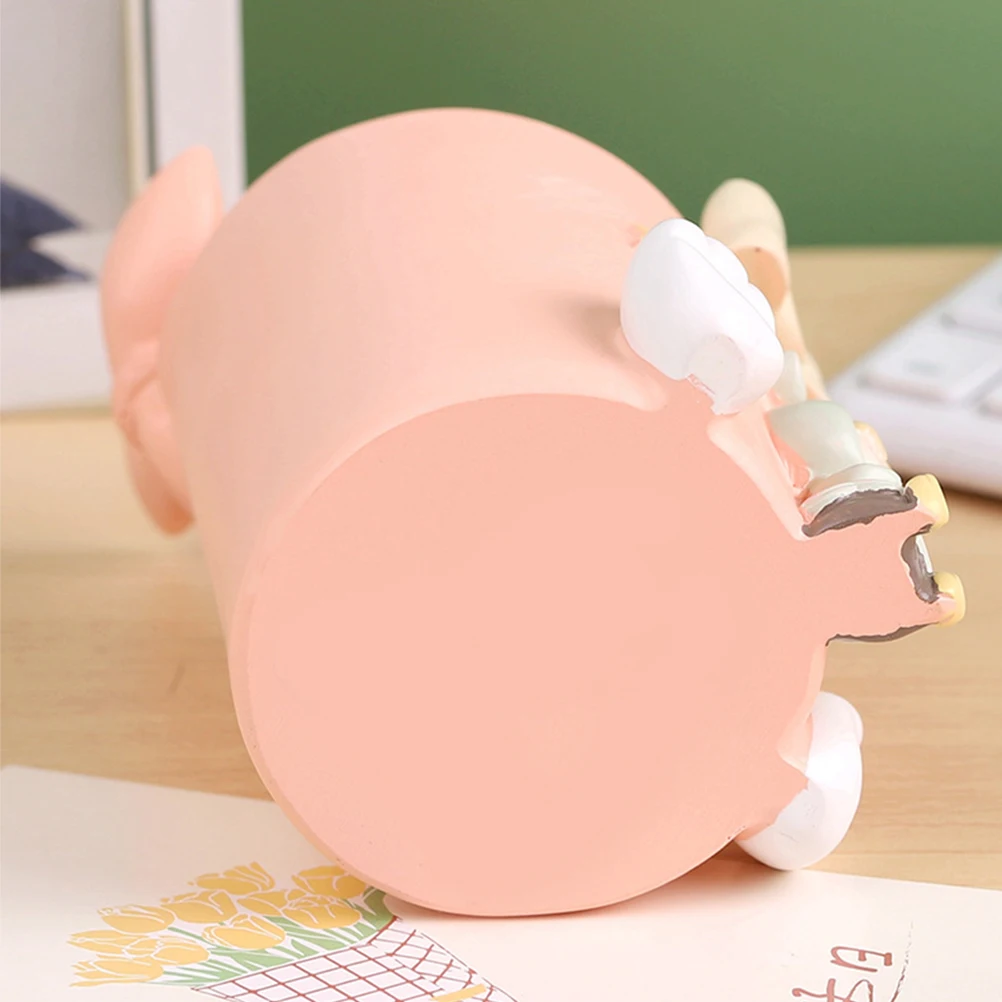 Penholder Rabbit Stationery Storage Student Pencil Desk Organizer Resin Desktop 
Penholder Rabbit Stationery Storage Student Pencil Desk Organizer Resin Desktop