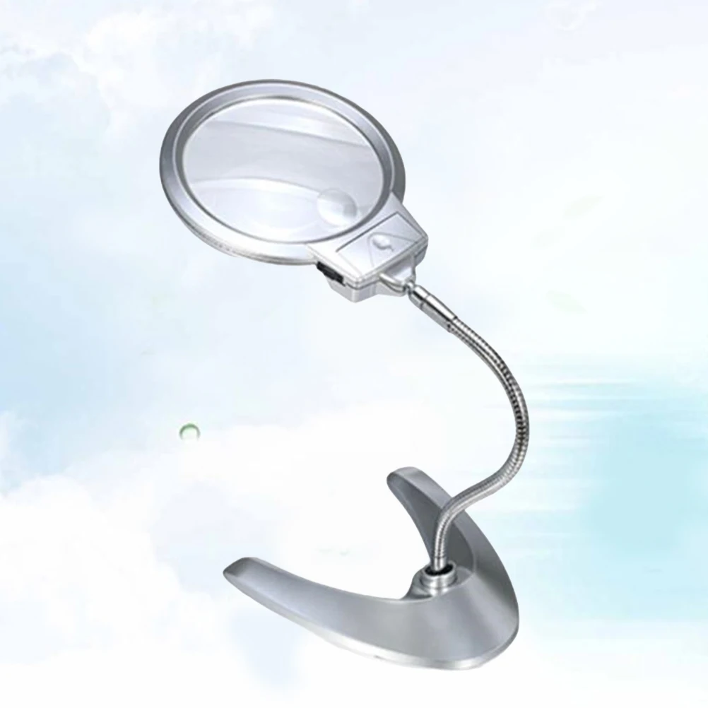 2X 6X Led Magnifying Glass Light Adjustable Metal Hose Stand Desk Lamp For Reading Crafts Jewelry Abs+Metal Base Energy Saving
2X 6X Led Magnifying Glass Light Adjustable Metal Hose Stand Desk Lamp For Reading Crafts Jewelry Abs+Metal Base Energy Saving