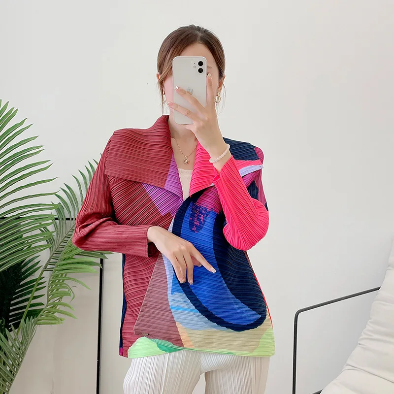 Pleated Jacket Pleated Cardigan 2022 Autumn Niche Design Long Sleeved Cardigan
Pleated Jacket Pleated Cardigan 2022 Autumn Niche Design Long Sleeved Cardigan