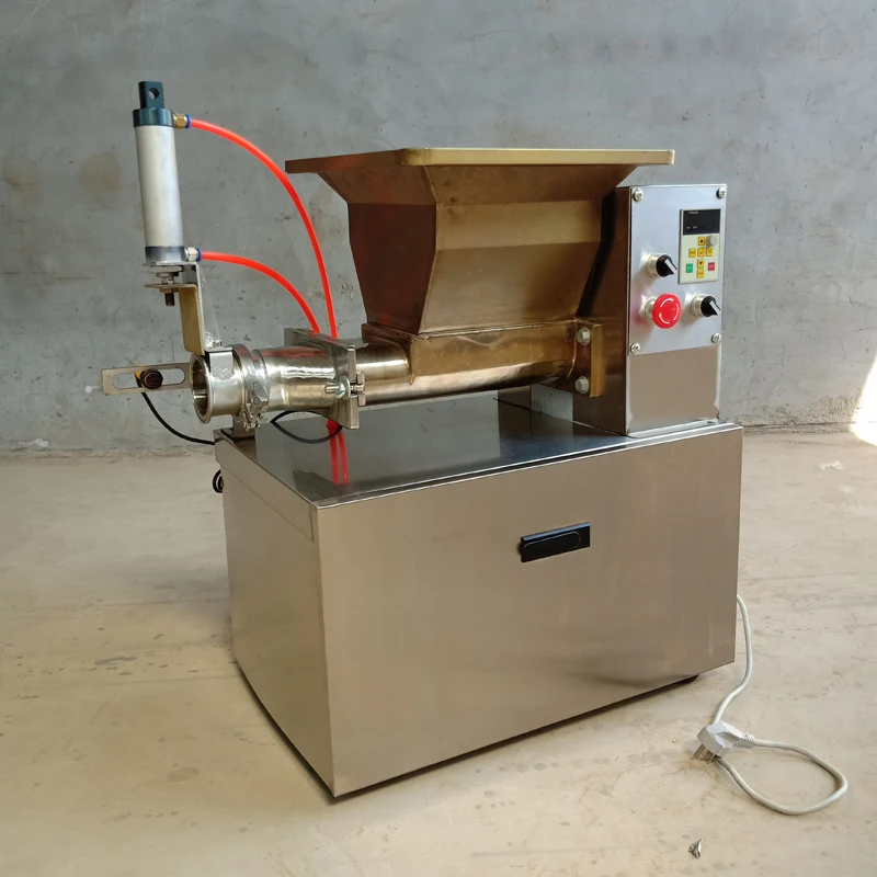 Automatic dough cutting machine for precise cutting of dough filling cheese induction probe pneumatic dough cutting machine
Automatic dough cutting machine for precise cutting of dough filling cheese induction probe pneumatic dough cutting machine