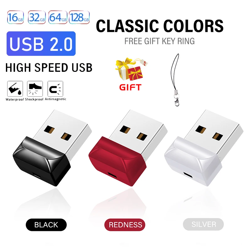 JASTER Super Mini USB флэш-накопитель 128 ГБ 64 ГБ 32 ГБ брелок-накопитель 16 ГБ 8 ГБ реальной емкости USB 2.0 Memory Stick Thumbdrive 4 ГБ
JASTER Super Mini USB флэш-накопитель 128 ГБ 64 ГБ 32 ГБ брелок-накопитель 16 ГБ 8 ГБ реальной емкости USB 2.0 Memory Stick Thumbdrive 4 ГБ