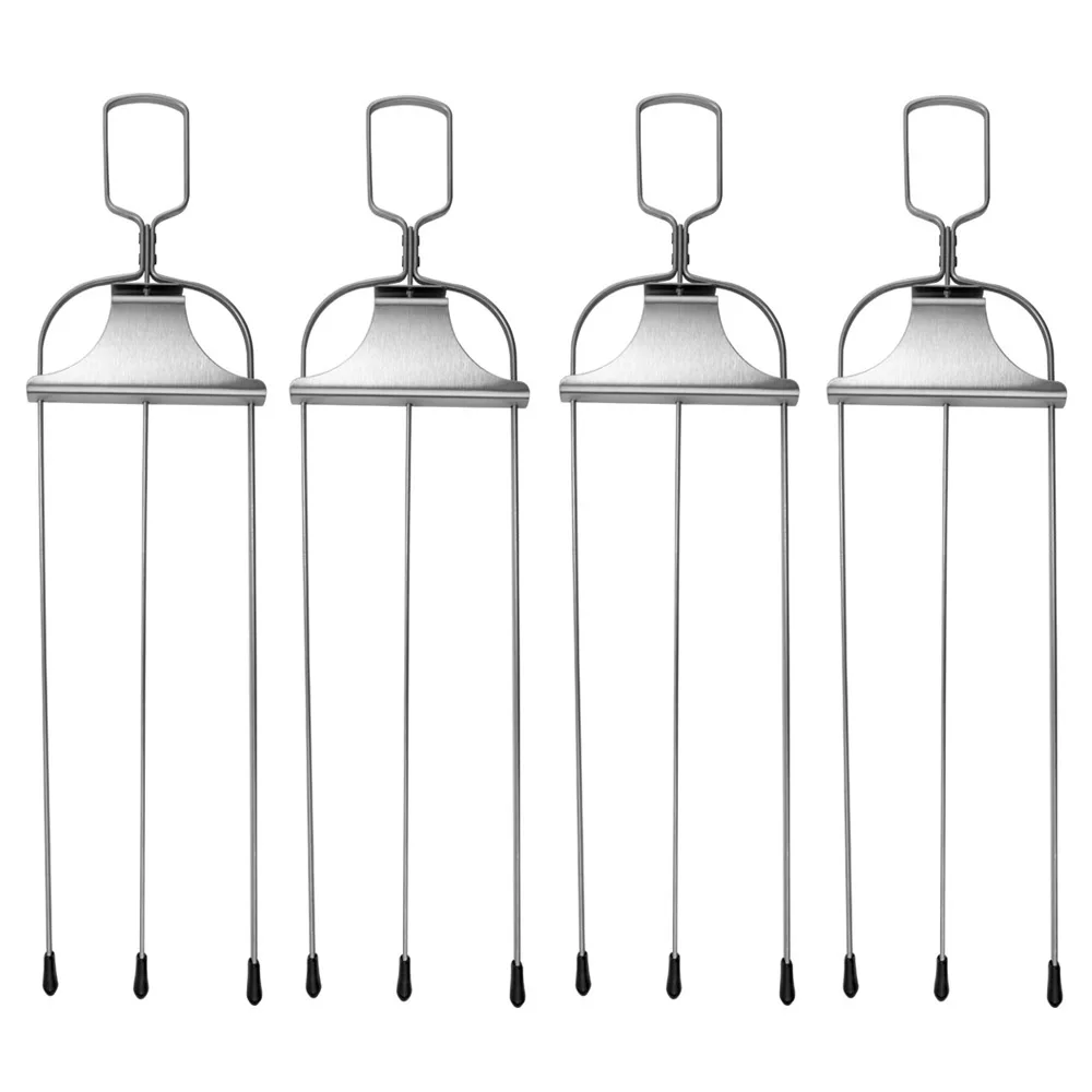 Kabob Skewer 3 Prong Metal Grill Skewer 14'' Stainless Steel Kebab Skewer with Push Bar Slider Skewer Stick BBQ Accessories
Kabob Skewer 3 Prong Metal Grill Skewer 14'' Stainless Steel Kebab Skewer with Push Bar Slider Skewer Stick BBQ Accessories