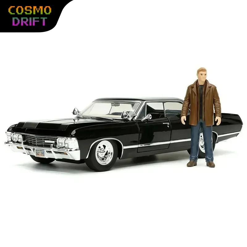 Jada Diecast Car Model 1 24 Scale 1967 Chevy Impala Ss Sport Sedan Supernatural With Dean Winchester Figure Collectible
Jada Diecast Car Model 1 24 Scale 1967 Chevy Impala Ss Sport Sedan Supernatural With Dean Winchester Figure Collectible