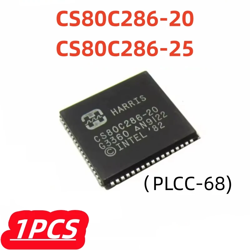 1Pcs/lot 100% New CS80C286-20 CS80C286-25 PLCC68 IC chipset
1Pcs/lot 100% New CS80C286-20 CS80C286-25 PLCC68 IC chipset