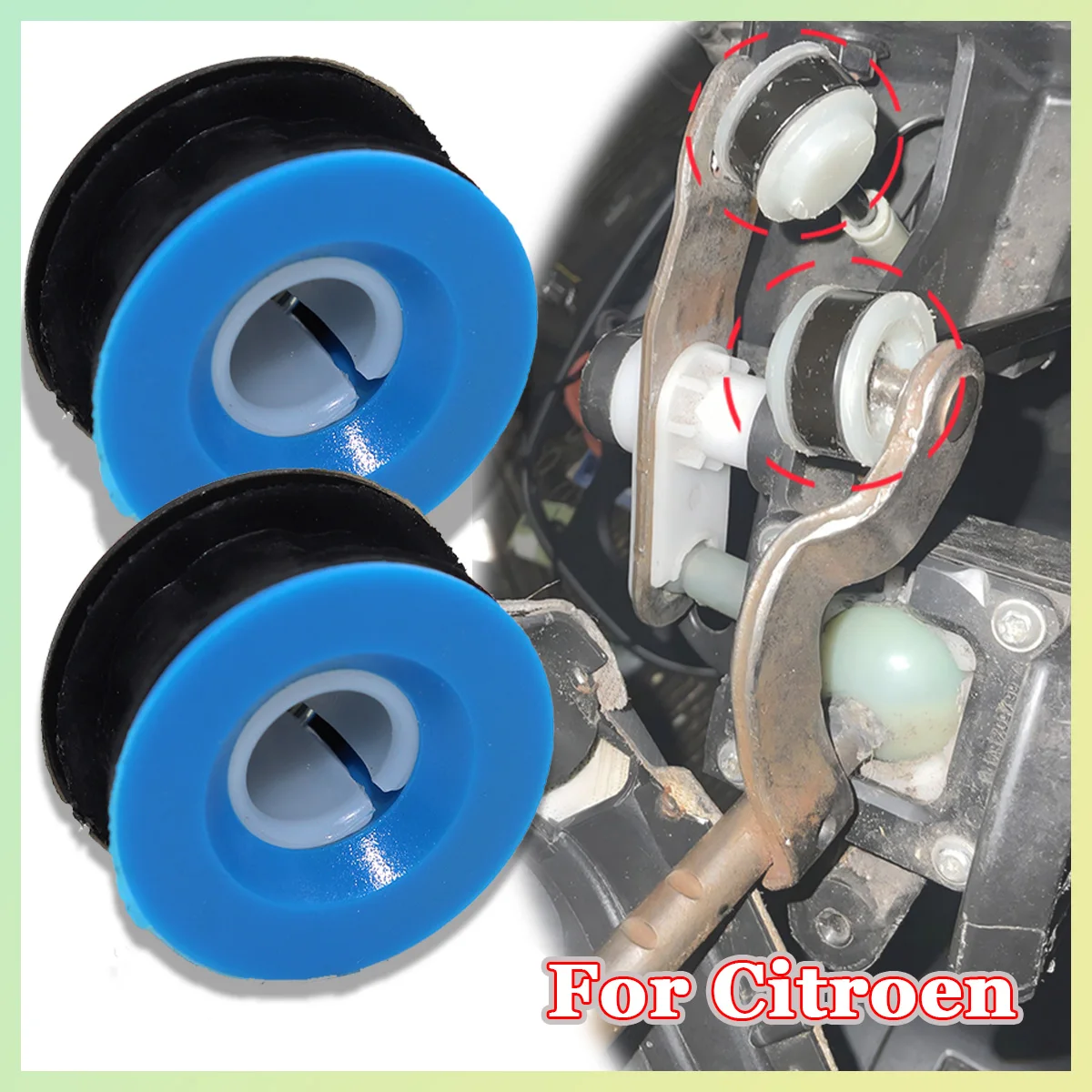 Gear Shift Cable Linkage End Rod Bushing Gearbox Shifter lever Selector Repair Kit For Citroen C3 SX SY C4 Cactus Picasso C5 C8
Gear Shift Cable Linkage End Rod Bushing Gearbox Shifter lever Selector Repair Kit For Citroen C3 SX SY C4 Cactus Picasso C5 C8