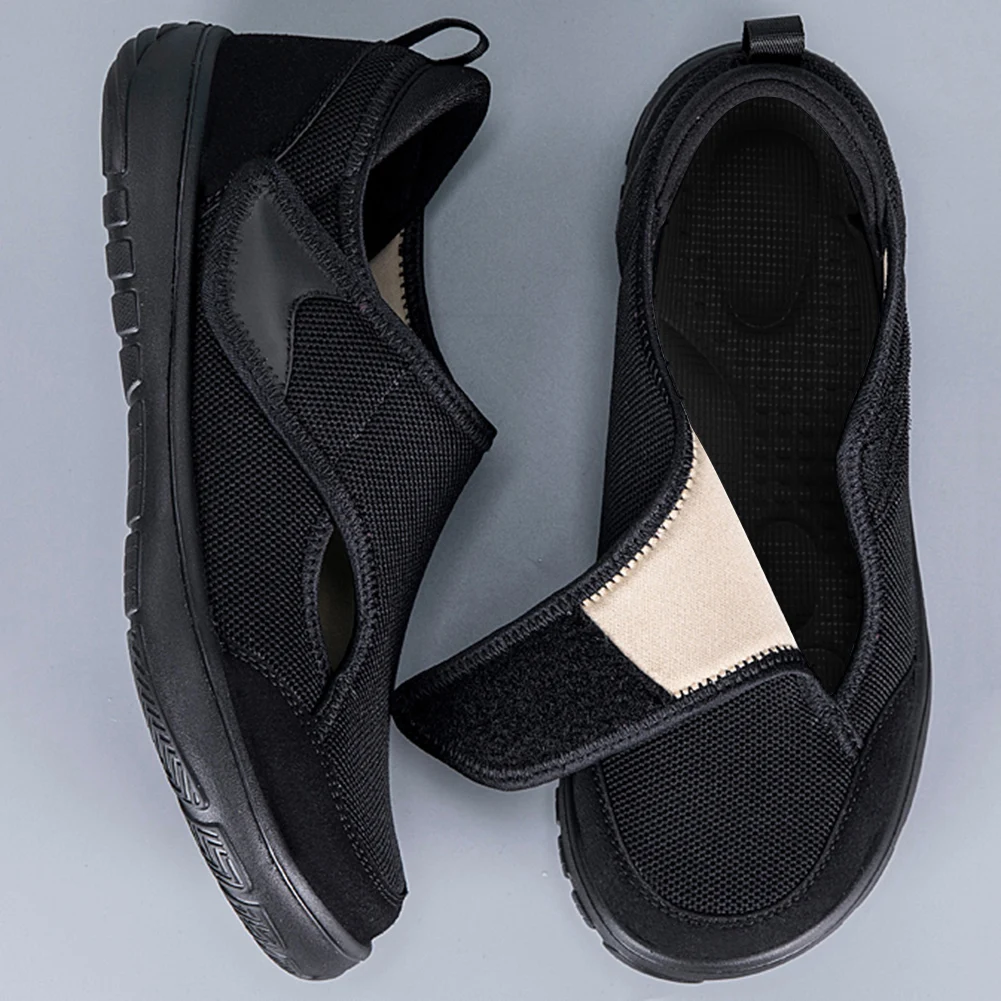 Diabetic Shoes Wide Walking Shoes with Adjustable Closure Slip-On Orthopedic Shoes Hook and Loop Sneakers for Plantar Fasciitis
Diabetic Shoes Wide Walking Shoes with Adjustable Closure Slip-On Orthopedic Shoes Hook and Loop Sneakers for Plantar Fasciitis