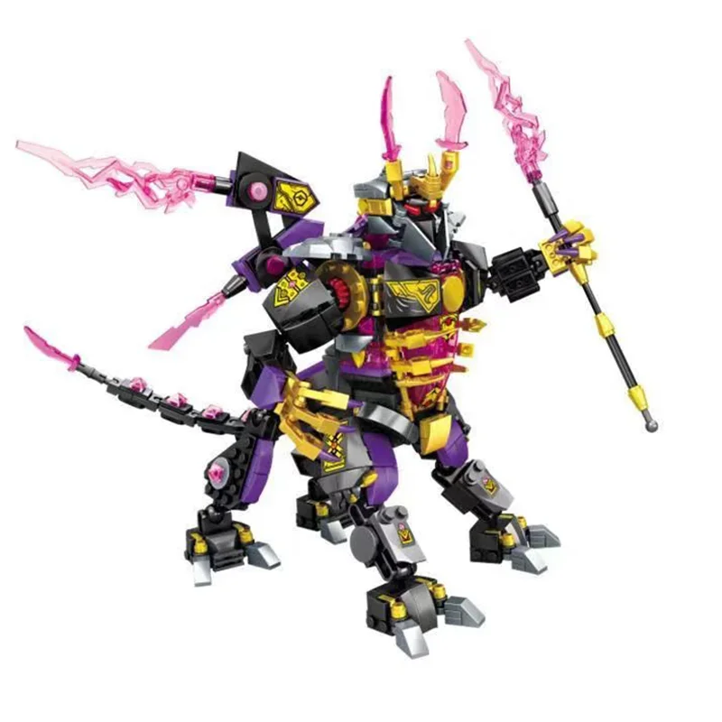 Jouet d'assemblage d'armure MOC адаптирует или модели Crystal King Mecha, серия ниндзя, конструкция
Jouet d'assemblage d'armure MOC адаптирует или модели Crystal King Mecha, серия ниндзя, конструкция