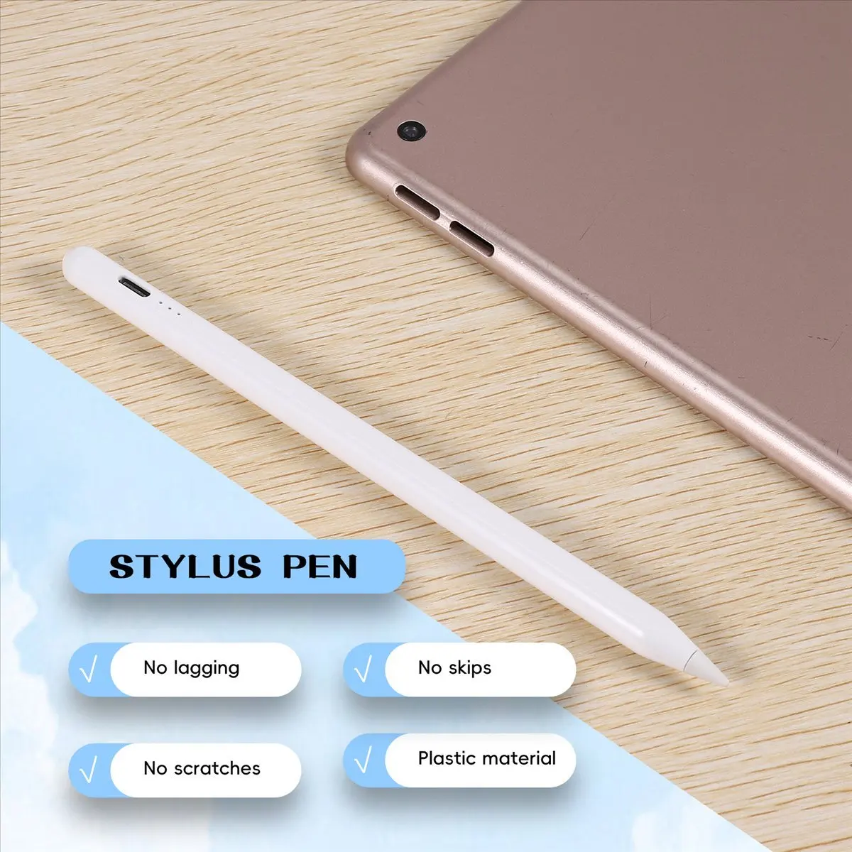 T69C! for Apple Pencil 2 Contact Pen Stylus for iPad Pro 11 12.9 9.7 Air 3 Mini 5 Active Pencil No Delay Drawing Pen (White)
T69C! for Apple Pencil 2 Contact Pen Stylus for iPad Pro 11 12.9 9.7 Air 3 Mini 5 Active Pencil No Delay Drawing Pen (White)