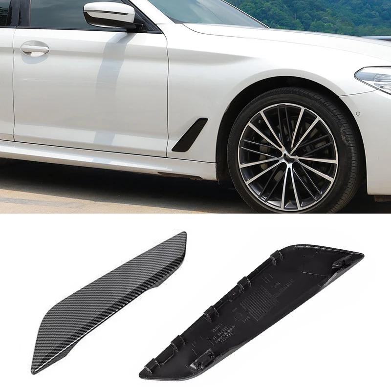 2PCS Carbon Fiber Car Side Wing Air Flow Fender Grill Outlet Intake Vent Cover Air Outlet Trim Replacement For BMW G30 G38 18-23
2PCS Carbon Fiber Car Side Wing Air Flow Fender Grill Outlet Intake Vent Cover Air Outlet Trim Replacement For BMW G30 G38 18-23