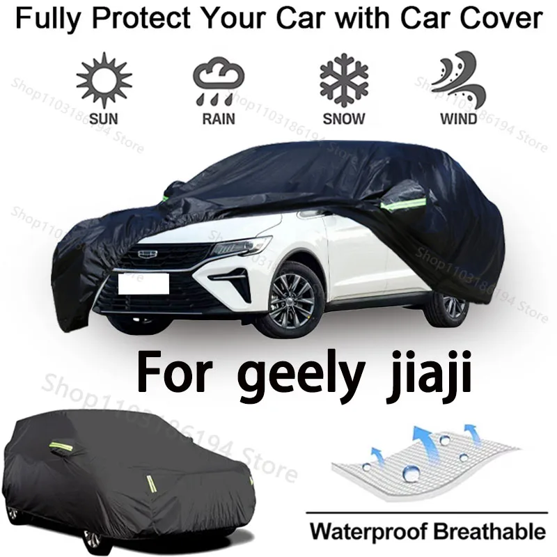 Full Car Cover For Geely JiaJi Protective Gear-Snowproof, Sunshield, Waterproof and Dustproof Automobile Accessories
Full Car Cover For Geely JiaJi Protective Gear-Snowproof, Sunshield, Waterproof and Dustproof Automobile Accessories