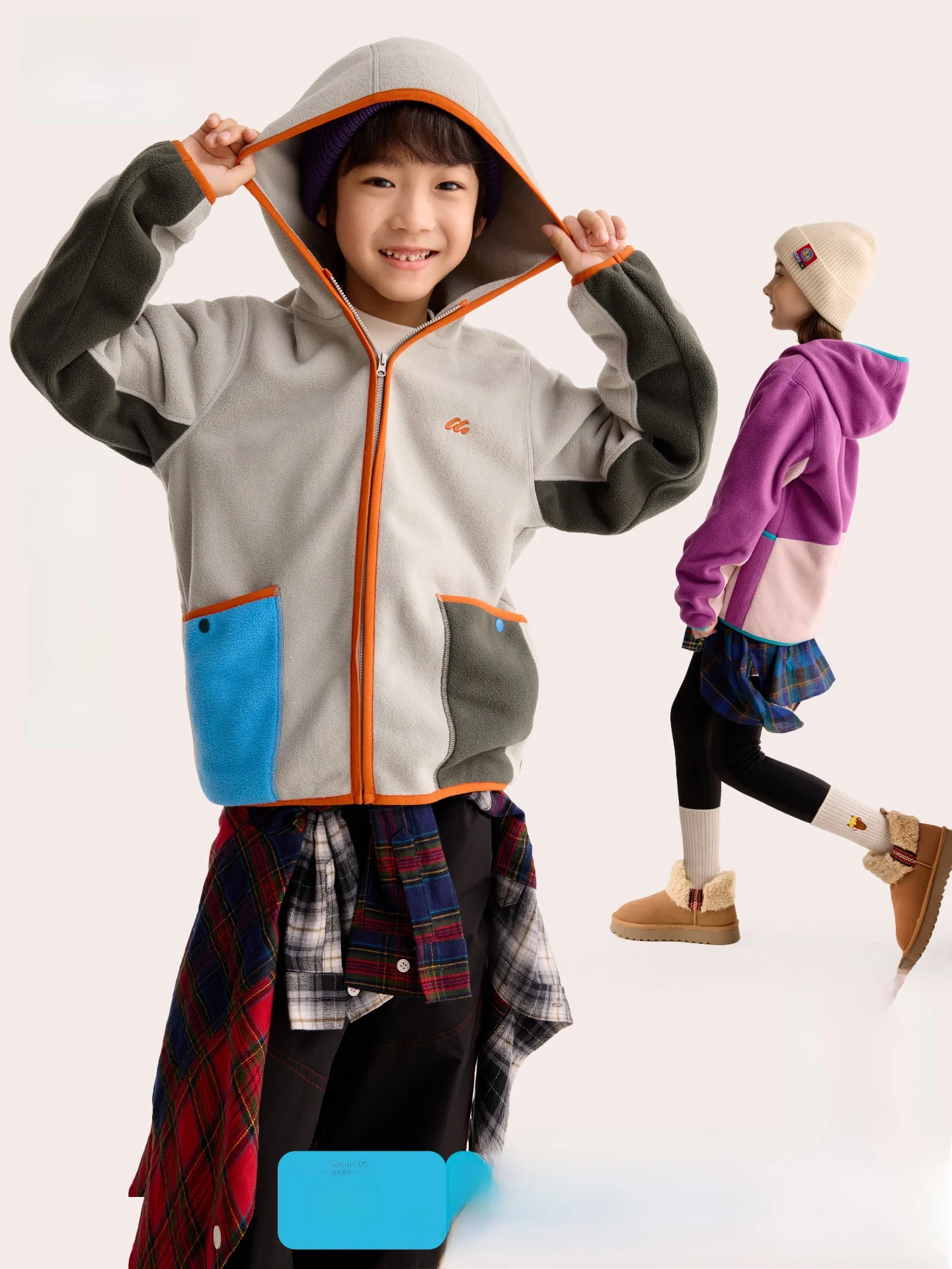 Purrfect Diary Children's Hooded Jacket Fleece Contrast Color Boys Girls Spring Autumn New Style Warm Long Sleeve Zipper Coat
Purrfect Diary Children's Hooded Jacket Fleece Contrast Color Boys Girls Spring Autumn New Style Warm Long Sleeve Zipper Coat