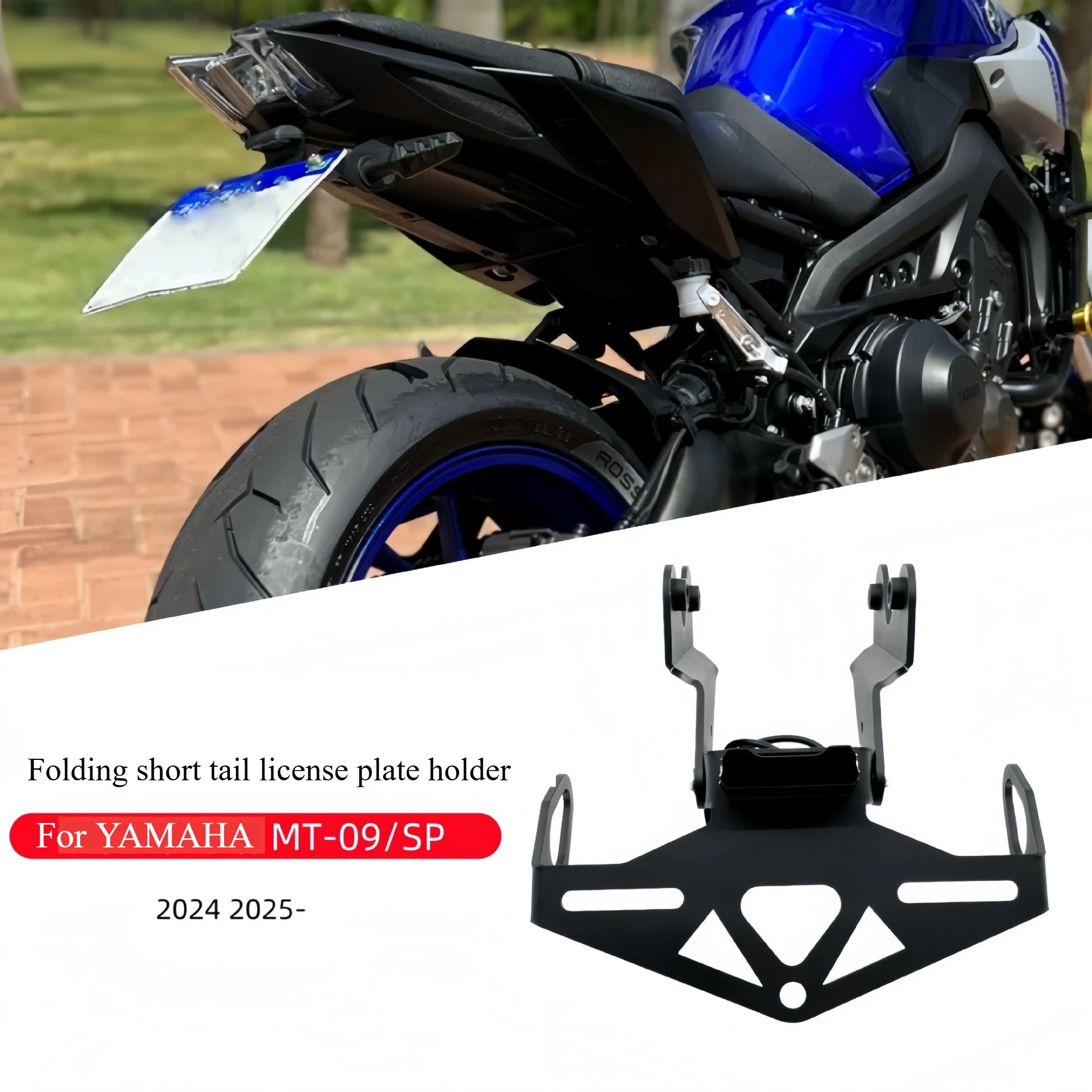 For Yamaha MT-09/SP Motorcycle Accessories Rear Fender Registration Bracket License Plate Holder Frame Tail Tidy MT09 2024 2025
For Yamaha MT-09/SP Motorcycle Accessories Rear Fender Registration Bracket License Plate Holder Frame Tail Tidy MT09 2024 2025