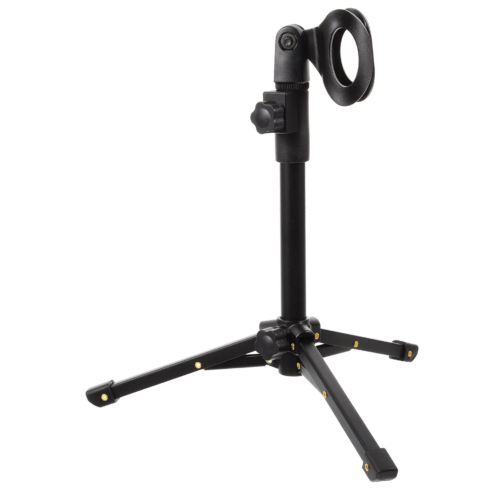 Desktop Metal Microphone Stand Adjustable Telescopic Tripod Foldable Mic Holder for Podcast Recording Streaming Use
Desktop Metal Microphone Stand Adjustable Telescopic Tripod Foldable Mic Holder for Podcast Recording Streaming Use