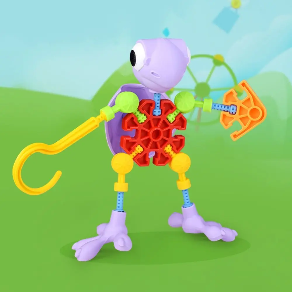 Пластиковые строительные блоки с насекомыми и животными, шарнирные модели Монтессори, блоки, игрушки, мультяшный орнамент, строительная головоломка 
Пластиковые строительные блоки с насекомыми и животными, шарнирные модели Монтессори, блоки, игрушки, мультяшный орнамент, строительная головоломка