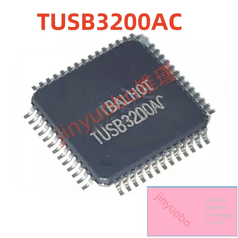 (1 шт.) TUSB3200AC TQFP-52 Чипсет контроллера USB-сигналов
(1 шт.) TUSB3200AC TQFP-52 Чипсет контроллера USB-сигналов