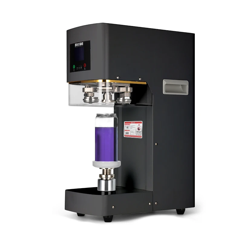 Full Automatic High-Frequency Can Sealing Machine For Beverage & Bottles Packaging Custom Canning Cup Sealing