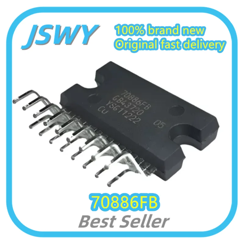 (5/50pcs) 70886FB Silkscreen 70886 ZIP-17 Car Audio Amplifier Chip Genuine Electronics
(5/50pcs) 70886FB Silkscreen 70886 ZIP-17 Car Audio Amplifier Chip Genuine Electronics