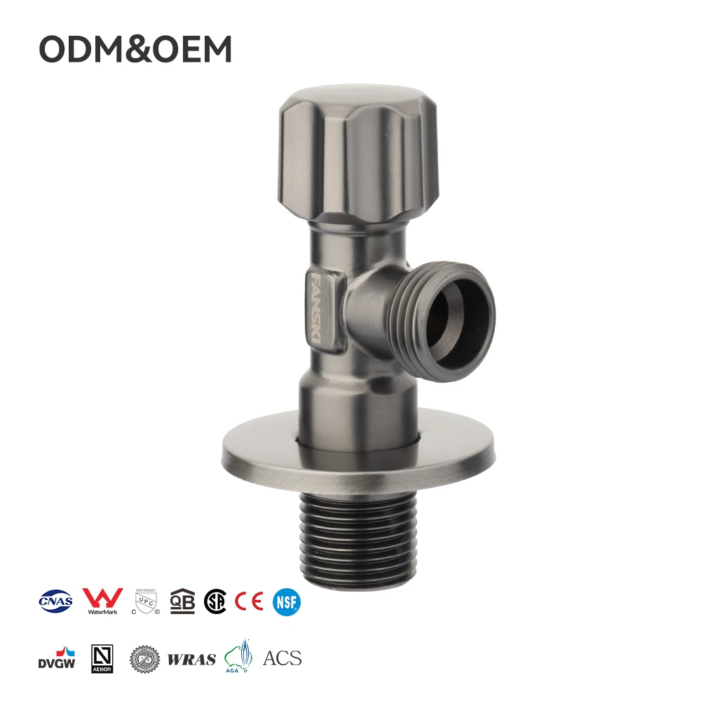Gun gray brass angle valve leak-proof explosion-proof large flow ceramic valve core angle valve hot and cold universal water
Gun gray brass angle valve leak-proof explosion-proof large flow ceramic valve core angle valve hot and cold universal water