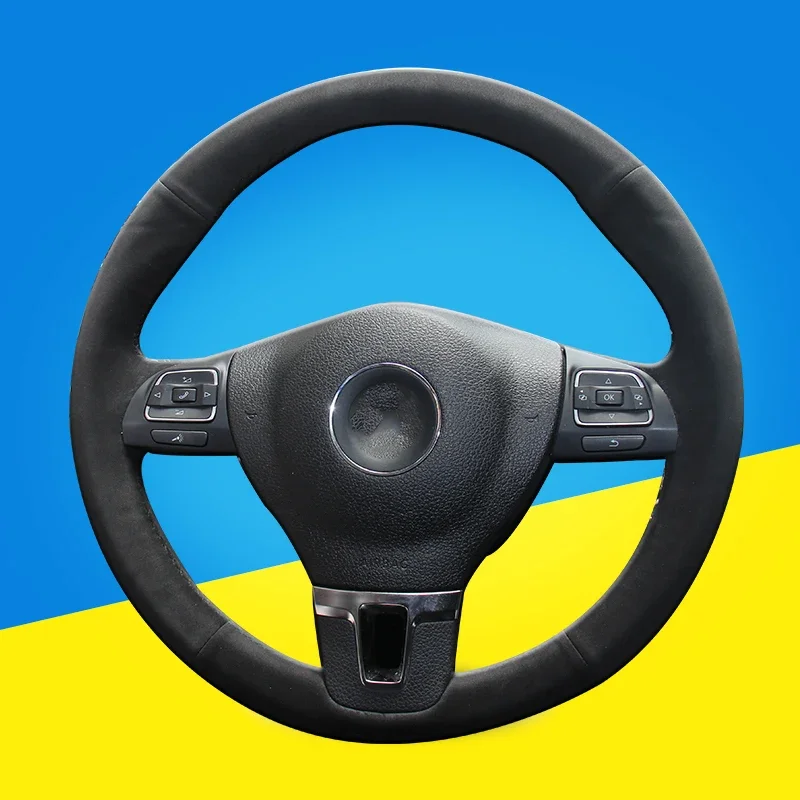 Custom Auto Braid Steering Wheel Cover for Volkswagen VW Gol Tiguan Passat B7 Passat CC Touran for Jetta Mk6 DIY Car Car-styling
Custom Auto Braid Steering Wheel Cover for Volkswagen VW Gol Tiguan Passat B7 Passat CC Touran for Jetta Mk6 DIY Car Car-styling