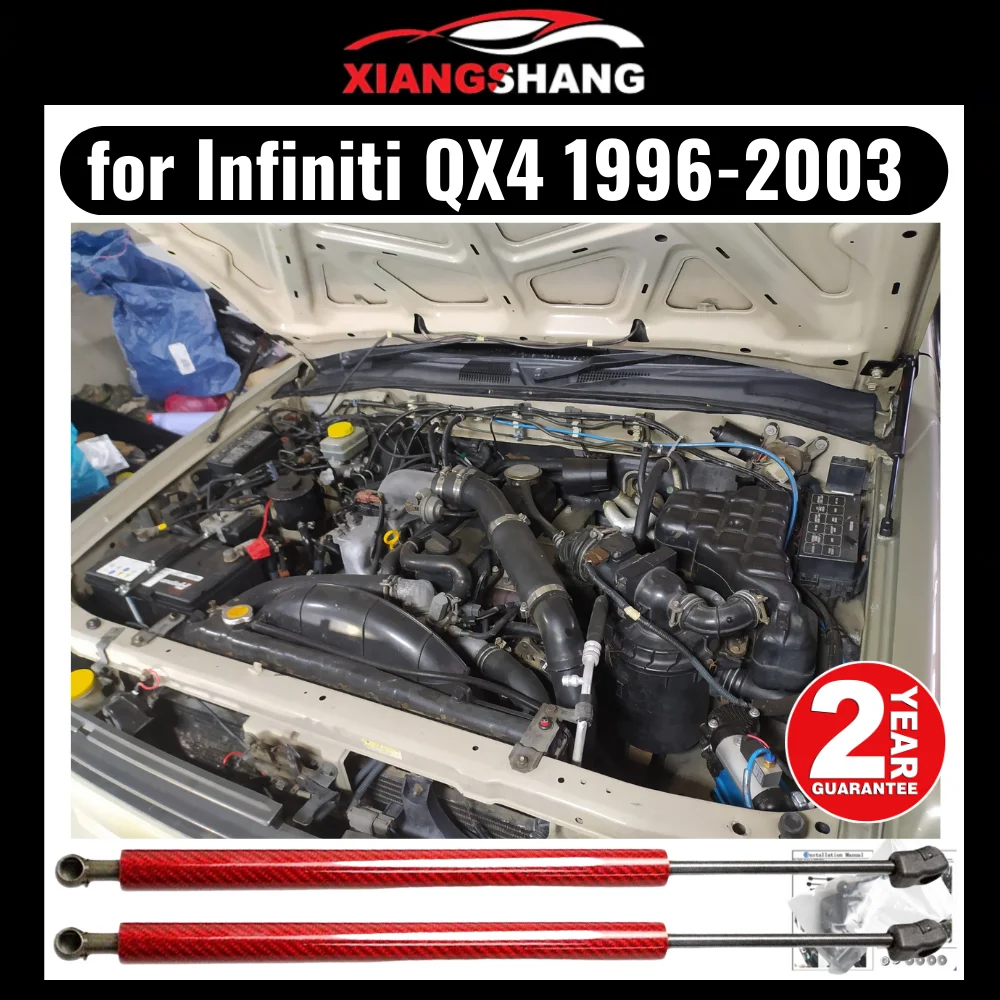 Стойки капота для Nissan Terrano QX4 2nd 1995-2004 Infiniti Lift поддерживает переднюю крышку модификации газа демпфера пружины
Стойки капота для Nissan Terrano QX4 2nd 1995-2004 Infiniti Lift поддерживает переднюю крышку модификации газа демпфера пружины