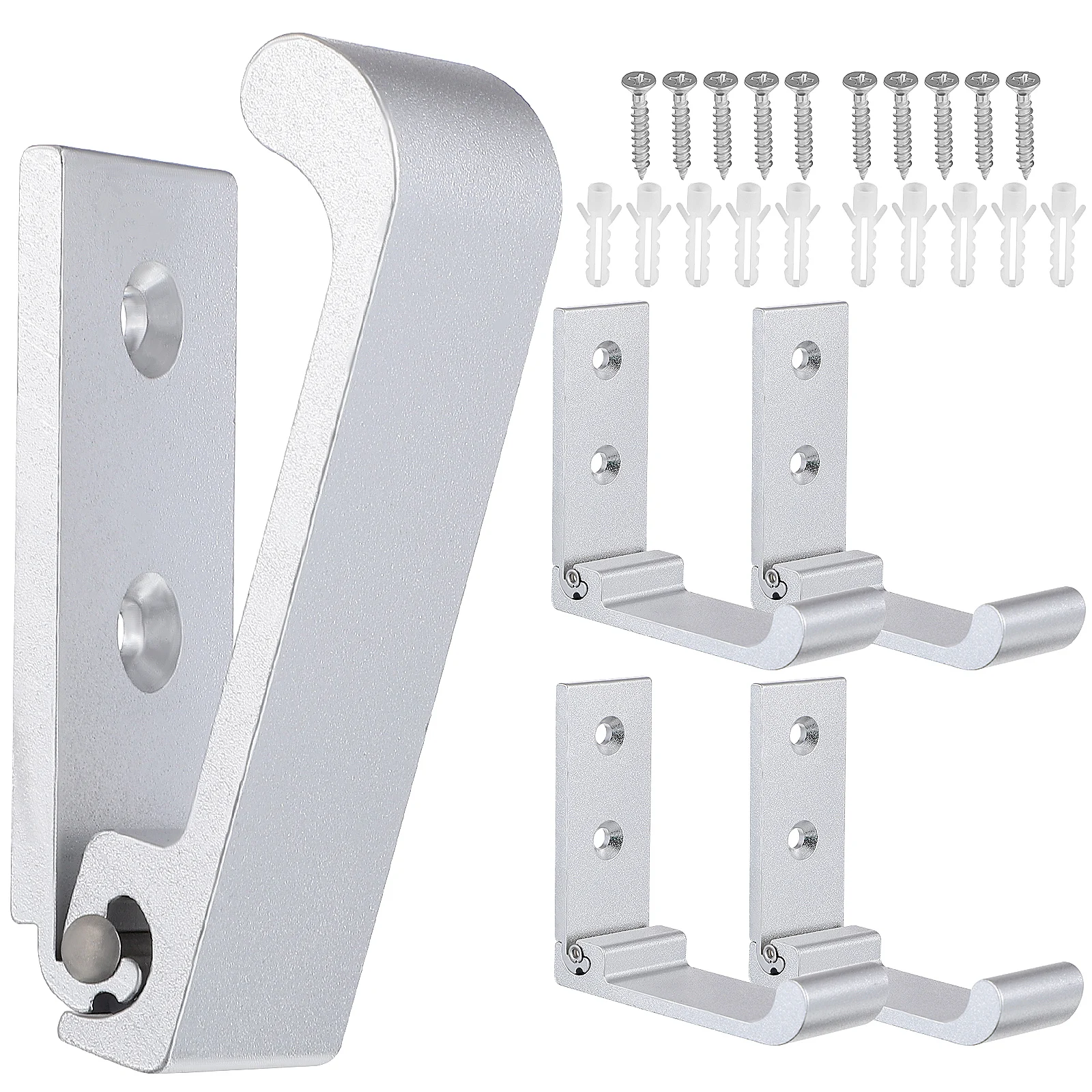 Folding Hooks Aluminum Alloy Wall Mounted Heavy Duty Foldable Coat Hooks For Bath Towels Clothes Hats Scarves Kitchen Storage
Folding Hooks Aluminum Alloy Wall Mounted Heavy Duty Foldable Coat Hooks For Bath Towels Clothes Hats Scarves Kitchen Storage