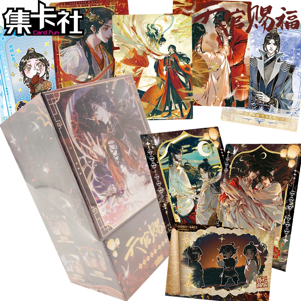 Genuine Card.fun Heaven Official's Blessings Collection Cards Comic Version Classic Romantic Scene Character Cards Birthday Gift
Genuine Card.fun Heaven Official's Blessings Collection Cards Comic Version Classic Romantic Scene Character Cards Birthday Gift
