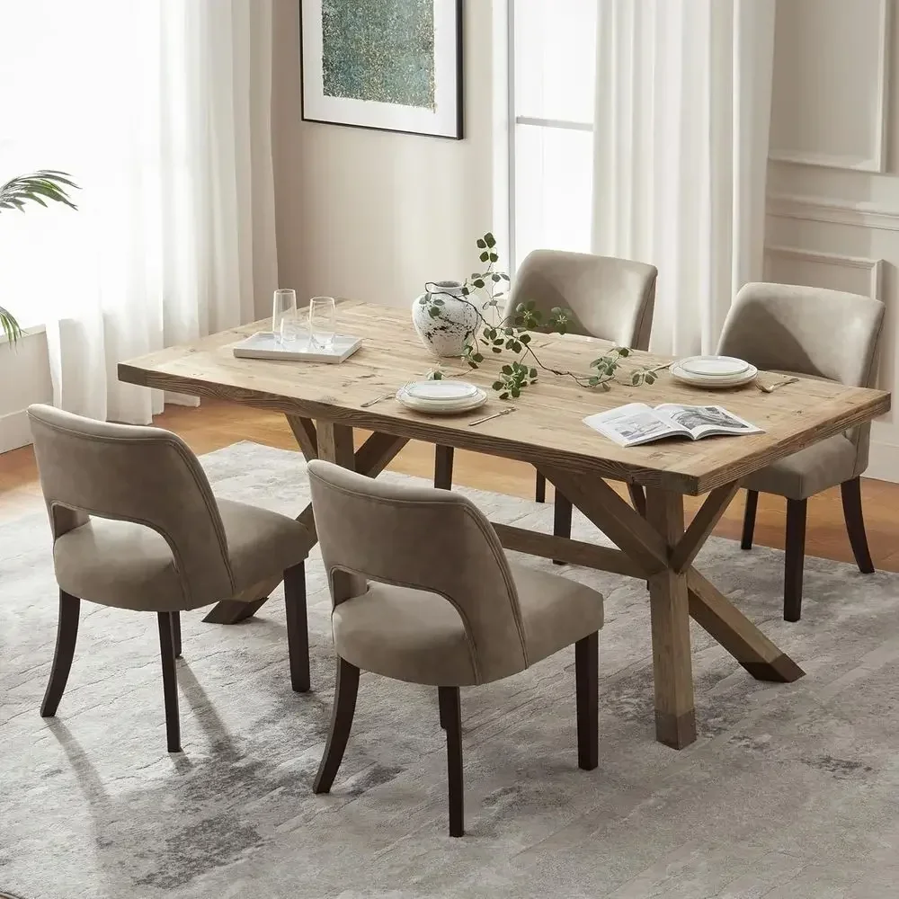 ern Dining Chairs Set o 4, aux Leather Upholstered Dining Room Chair Kitchen Chairs, armhouse Dinner Chair or Kitchen Dining Roo
ern Dining Chairs Set o 4, aux Leather Upholstered Dining Room Chair Kitchen Chairs, armhouse Dinner Chair or Kitchen Dining Roo