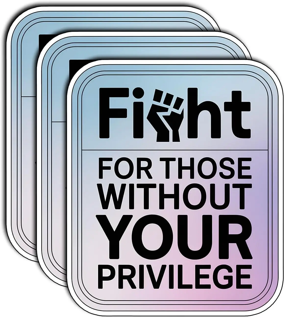 3 шт., наклейки «Бой за те, без ваши привилеи», забавные саркастические цитаты, юмор, мотивационные вдохновляющие водонепроницаемые наклейки
3 шт., наклейки «Бой за те, без ваши привилеи», забавные саркастические цитаты, юмор, мотивационные вдохновляющие водонепроницаемые наклейки