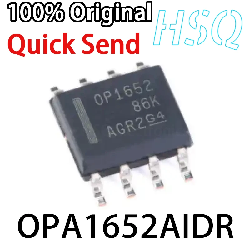 5 шт., чип OPA1652, OPA1652AIDR, SOIC-8 Audio, операционный усилитель, чип IC
5 шт., чип OPA1652, OPA1652AIDR, SOIC-8 Audio, операционный усилитель, чип IC