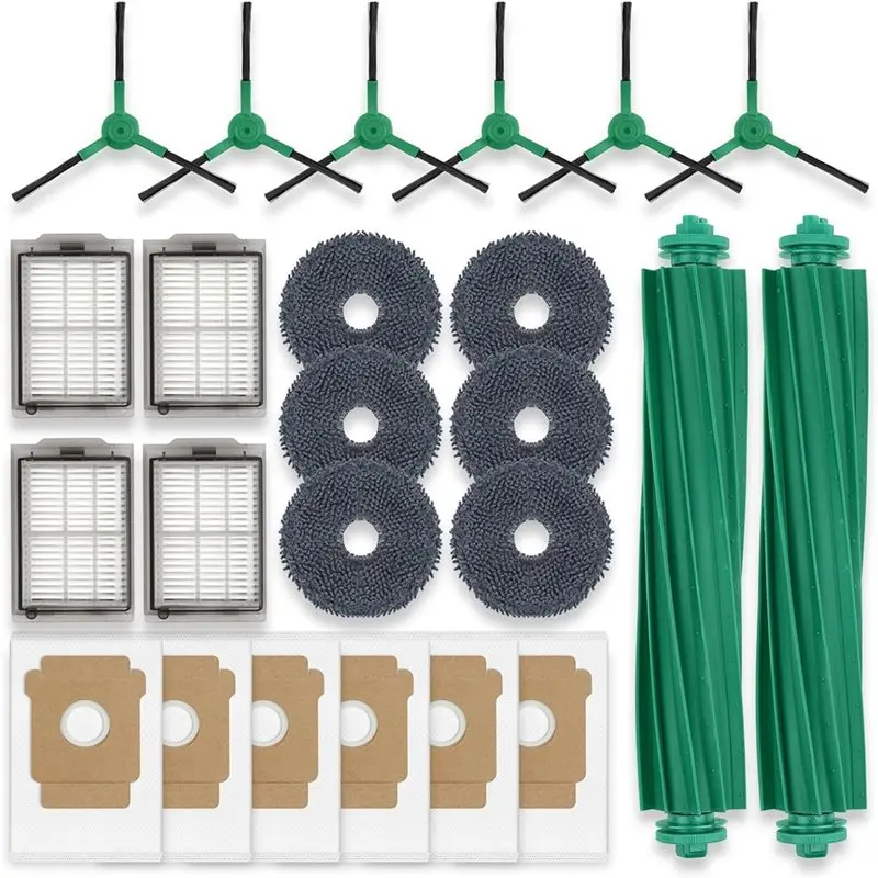 【КУУПОН!】Набор запасных частей для комбинированной щетки Irobot Roomba Plus 405 Combo/505, швабры, фильтра, аксессуары для мешков для роботов-пылесосов
【КУУПОН!】Набор запасных частей для комбинированной щетки Irobot Roomba Plus 405 Combo/505, швабры, фильтра, аксессуары для мешков для роботов-пылесосов