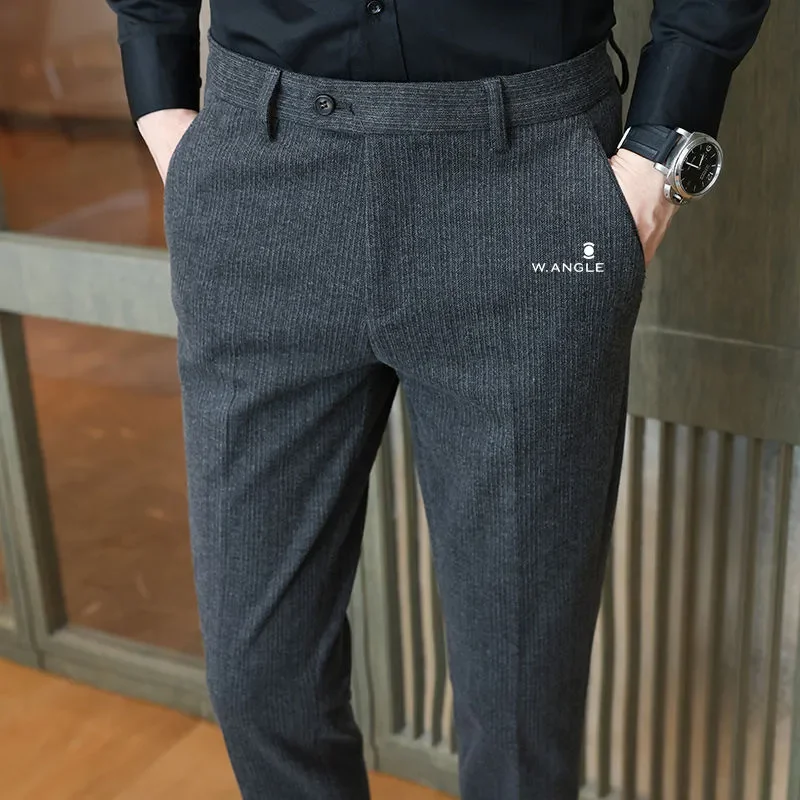 Authentic Golf Clothing Men Business Casual Pants Korean New Suit Pants Men Golf Wear 2024 Autumn Winter High Quality Golf Pants
Authentic Golf Clothing Men Business Casual Pants Korean New Suit Pants Men Golf Wear 2024 Autumn Winter High Quality Golf Pants