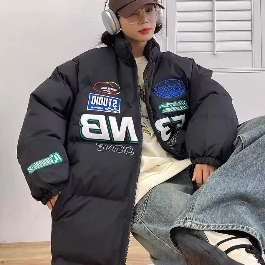 plus Size 300 Pou Pilot Collar Cotton Jaet Thiened American Sle Bread Coat Men's Women's Autumn Winter Faion Brand
plus Size 300 Pou Pilot Collar Cotton Jaet Thiened American Sle Bread Coat Men's Women's Autumn Winter Faion Brand