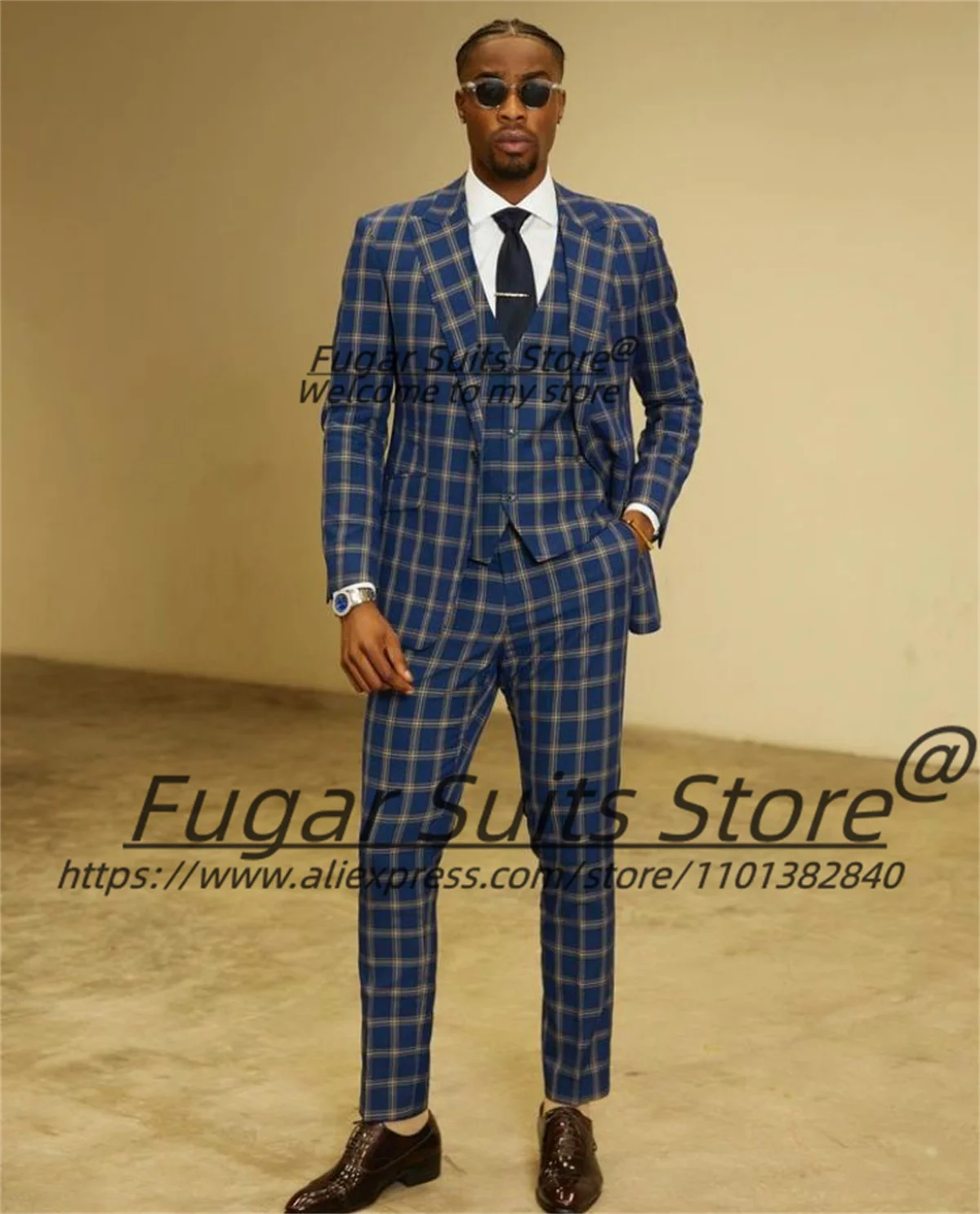 Customized Business Palid Men Suits Slim Fit Peak Lapel Groom Wedding Tuxedos 3Pieces Sets Male Party Blazers trajes para hombre
Customized Business Palid Men Suits Slim Fit Peak Lapel Groom Wedding Tuxedos 3Pieces Sets Male Party Blazers trajes para hombre
