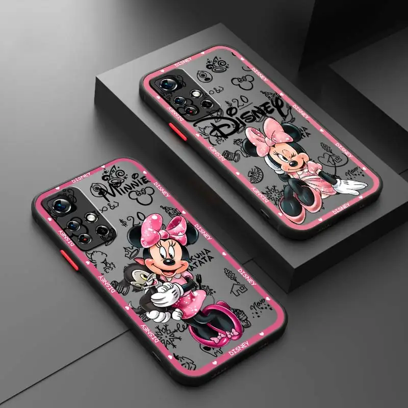 Art Disney Minnie Pink Girl For Redmi Note 12 12S 12T 11 11T 11E 10 10S 9 9T 8 7 Pro Plus 5G Frosted Translucent Phone Case
Art Disney Minnie Pink Girl For Redmi Note 12 12S 12T 11 11T 11E 10 10S 9 9T 8 7 Pro Plus 5G Frosted Translucent Phone Case