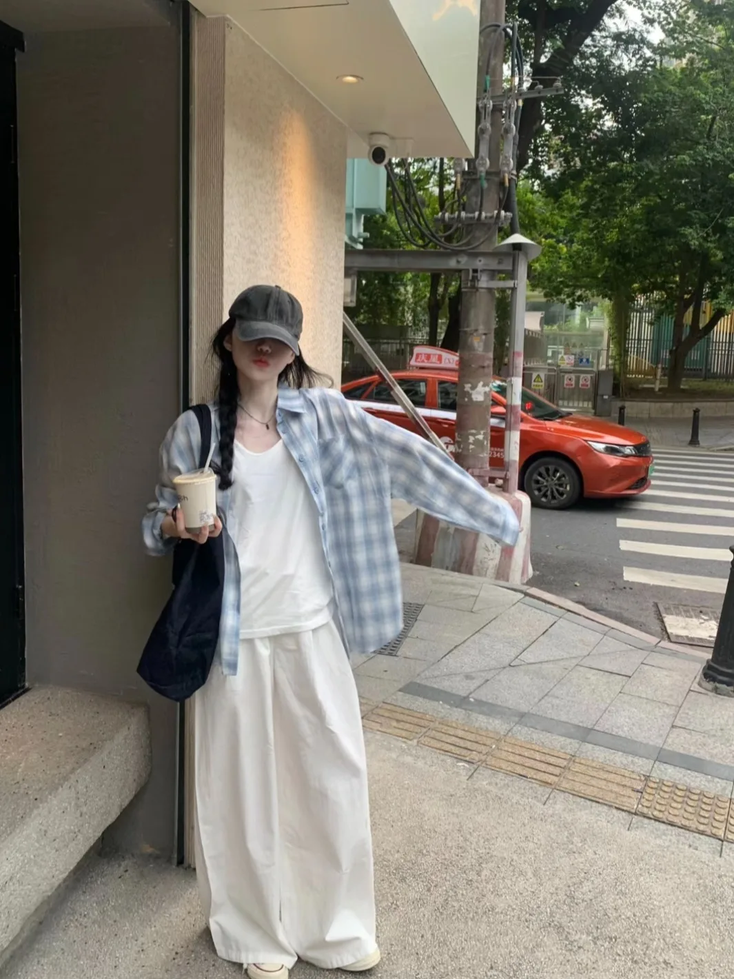 Kumikumi Lazy Style Color Block Plaid Long Sleeve Shirt Women Summer Versatile Loose Slimming Casual Top Breathable Skin-Frie...
Kumikumi Lazy Style Color Block Plaid Long Sleeve Shirt Women Summer Versatile Loose Slimming Casual Top Breathable Skin-Frie...