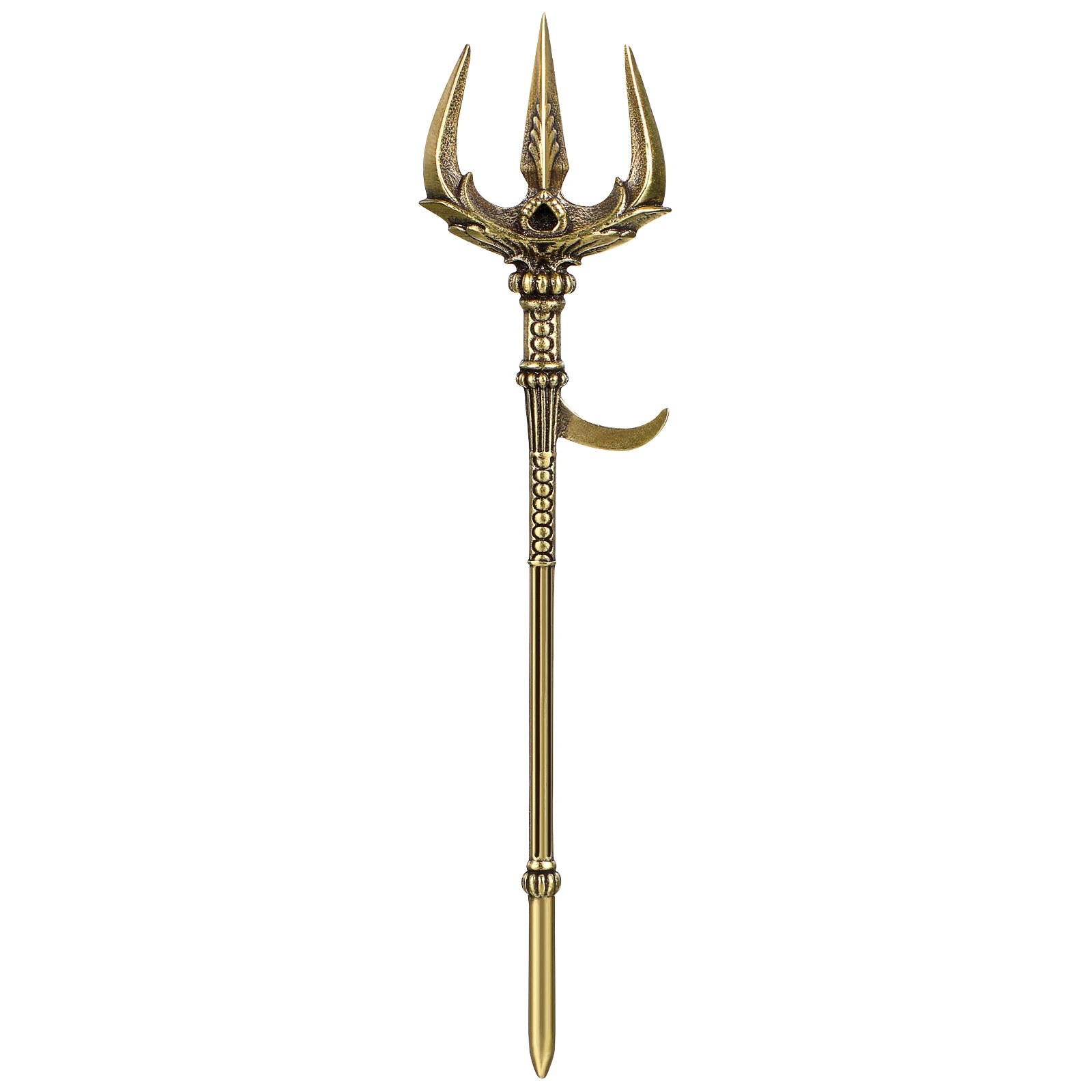 Retro Fork Decorative Pieces Unique Trident Brass Ornament Home Desk Table Bookshelf Showpiece CraftVintage Style
Retro Fork Decorative Pieces Unique Trident Brass Ornament Home Desk Table Bookshelf Showpiece CraftVintage Style